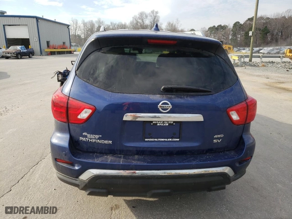 2020 Nissan Pathfinder SV with VIN 5N1DR2BM0LC612202, listed as a Copart auction lot 46878805 with 109,430 mi miles and Salvage Title. Bid and sale history available at carsss.com. Image 6.