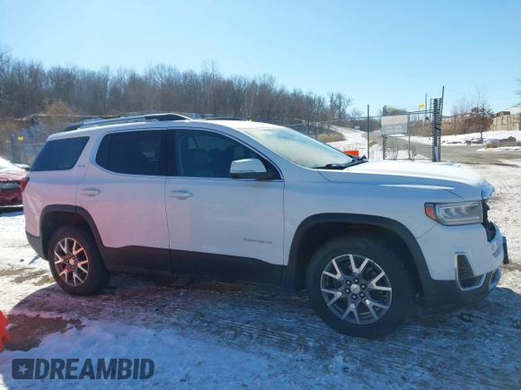 2020 GMC Acadia SLT with VIN 1GKKNULS1LZ147754, listed as a IAAI auction lot 41629826 with 85,528 mi miles and . Bid and sale history available at DreamBid. Image 14.