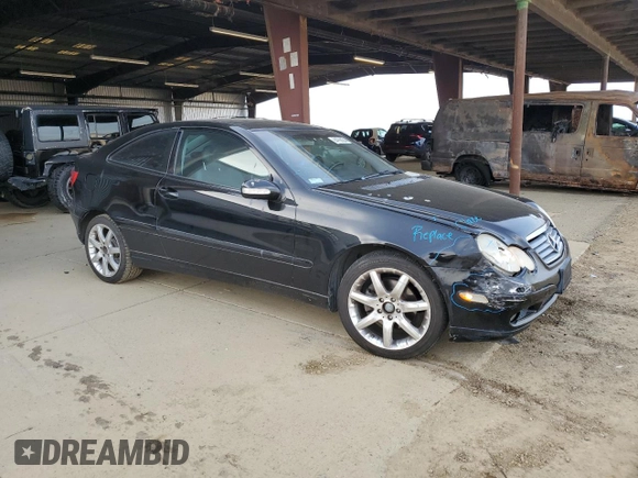 2002 Mercedes-Benz C 230/260/280/320 with VIN WDBRN47J92A317446, listed as a Copart auction lot 84766034 with 126,480 mi miles and Salvage Title. Bid and sale history available at DreamBid. Image 4.