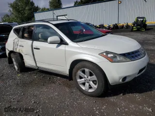 2007 Nissan Murano S with VIN JN8AZ08W97W632056, listed as a Copart auction lot 74835984 with 156,692 mi miles and Salvage Title. Bid and sale history available at carsss.com. Image 4.