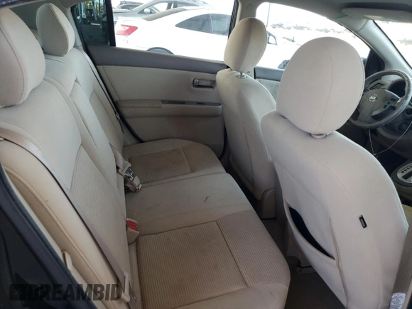 2012 Nissan Sentra S with VIN 3N1AB6AP9CL750908, listed as a Copart auction lot 59382105 with 151,622 mi miles and Salvage title. Bid and sale history available at DreamBid. Image 10.