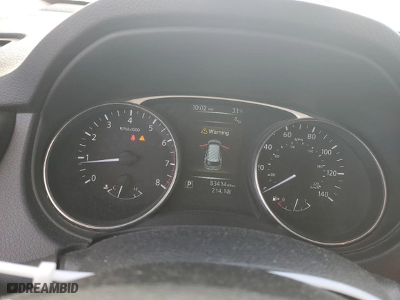 2015 Nissan Rogue S with VIN KNMAT2MT9FP555573, listed as a Copart auction lot 86861724 with 83,414 mi miles and Salvage Title. Bid and sale history available at carsss.com. Image 9.