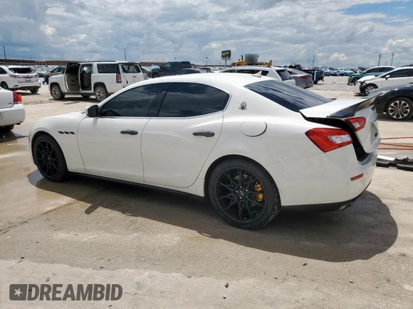 2017 Maserati Ghibli with VIN ZAM57XSA1H1221544, listed as a Copart auction lot 56321215 with 61,008 mi miles and Clean title. Bid and sale history available at DreamBid. Image 2.