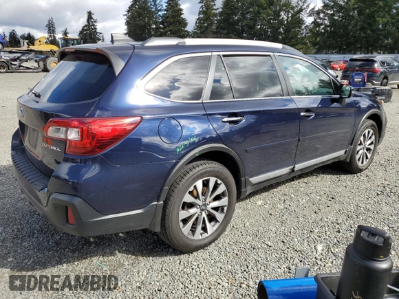 2018 Subaru Outback Touring with VIN 4S4BSATC5J3209910, listed as a Copart auction lot 49455595 with 90,539 mi miles and Salvage title. Bid and sale history available at DreamBid. Image 3.