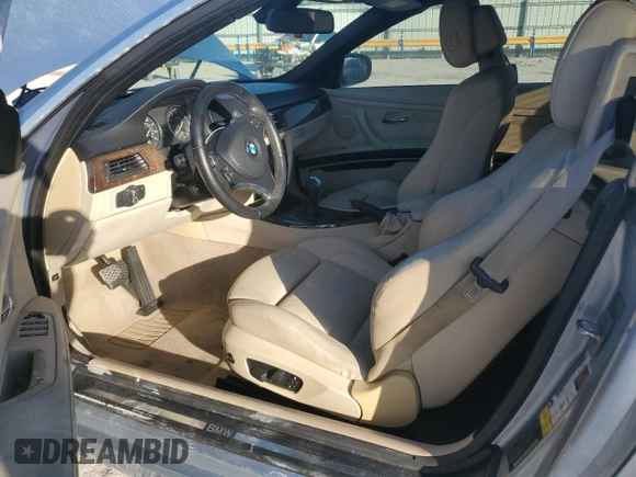 2010 BMW 3 Series 335i with VIN WBAWL7C50AP474179, listed as a Copart auction lot 83884944 with 0 mi miles and Clean Title. Bid and sale history available at carsss.com. Image 8.