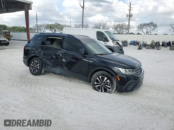 2024 Volkswagen Tiguan S с VIN 3VVRB7AX8RM202635, выставлен на аукционе Copart как лот 54841155 с пробегом Не указан миль и На запчасти • Non repairable. История ставок и продаж доступна на DreamBid. Изображение 14.