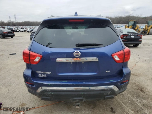 2019 Nissan Pathfinder SL with VIN 5N1DR2MN1KC577402, listed as a Copart auction lot 43400575 with 128,377 mi miles and Salvage Title. Bid and sale history available at carsss.com. Image 6.