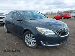 2016 Buick Regal with VIN 2G4GK5EX7G9154101, listed as a IAAI auction lot 41925374 with 80,512 mi miles. Bid and sale history available at carsss.com. Image 1.
