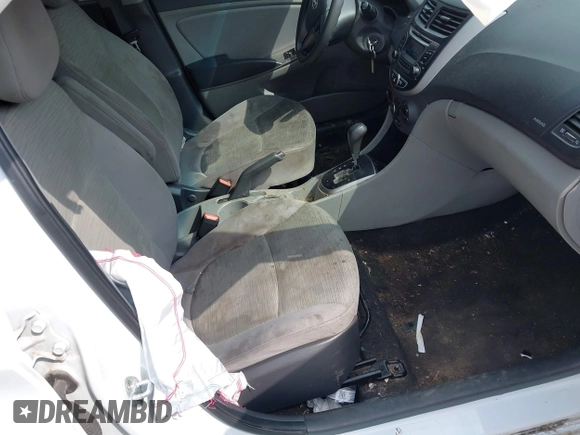 2017 Hyundai Accent SE with VIN KMHCT5AE5HU336691, listed as a IAAI auction lot 42016923 with 147,665 mi miles and . Bid and sale history available at DreamBid. Image 5.