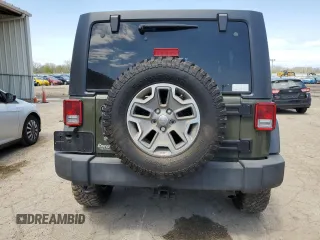 2015 Jeep Wrangler Unlimited Rubicon with VIN 1C4BJWFGXFL752602, listed as a Copart auction lot 54102395 with 26,466 mi miles and Salvage title. Bid and sale history available at DreamBid. Image 6.