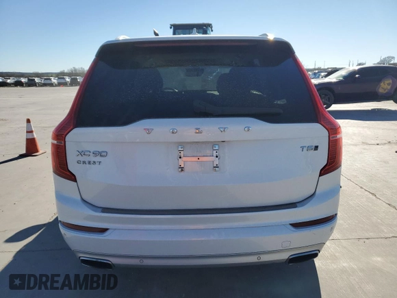 2020 Volvo XC90 Momentum with VIN YV4102PK8L1564739, listed as a Copart auction lot 87068654 with 47,655 mi miles and Salvage Title. Bid and sale history available at carsss.com. Image 6.