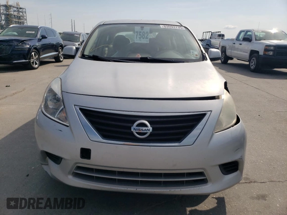 2012 Nissan Versa SV with VIN 3N1CN7AP7CL825501, listed as a Copart auction lot 63093735 with 129,227 mi miles and Salvage title. Bid and sale history available at DreamBid. Image 5.