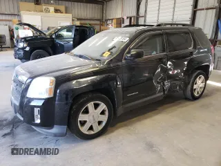 2010 GMC Terrain SLE-2 with VIN 2CTFLDEY9A6361974, listed as a Copart auction lot 60208184 with 168,410 mi miles and Salvage Title. Bid and sale history available at carsss.com. Image 1.