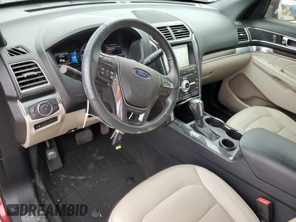 2019 Ford Explorer Limited z VIN 1FM5K7FH1KGA96037, wystawiony jako Copart lot #83707294 z przebiegiem 58 764 mil mil oraz Szkoda całkowita • Salvage title. Historia ofert i sprzedaży dostępna na DreamBid. Obrazek 8.