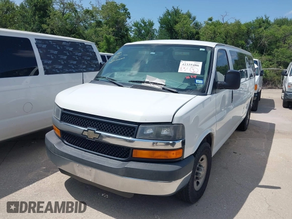 2016 Chevrolet Express Passenger LT with VIN 1GAZGPFG3G1216308, listed as a IAAI auction lot 42335486 with 241,776 mi miles and . Bid and sale history available at DreamBid. Image 6.