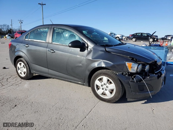 2016 Chevrolet Sonic LS with VIN 1G1JA5SH1G4122556, listed as a Copart auction lot 89058645 with 179,041 mi miles and Salvage Title. Bid and sale history available at carsss.com. Image 4.