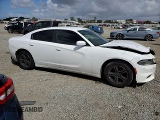 2016 Dodge Charger SE with VIN 2C3CDXBG6GH110131, listed as a Copart auction lot 50275335 with 142,782 mi miles and Salvage Title. Bid and sale history available at carsss.com. Image 4.