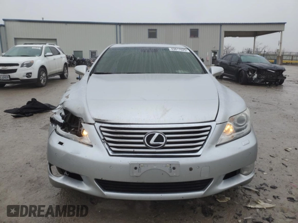 2012 Lexus LS 460 L z VIN JTHDL5EF6C5004160, wystawiony jako Copart lot #43017625 z przebiegiem 132 874 mil mil oraz Szkoda całkowita • Salvage title. Historia ofert i sprzedaży dostępna na DreamBid. Obrazek 5.