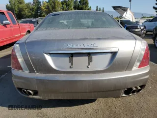 2006 Maserati Quattroporte z VIN ZAMCE39A960026645, wystawiony jako Copart lot #74550174 z przebiegiem 50 591 mil mil oraz Tytuł czysty. Historia ofert i sprzedaży dostępna na DreamBid. Obrazek 6.