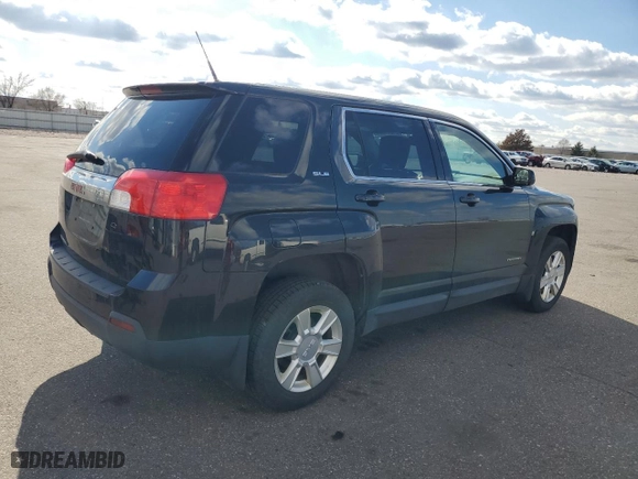 2010 GMC Terrain SLE-1 with VIN 2CTALBEW6A6260968, listed as a Copart auction lot 51011625 with 111,478 mi miles and Clean Title. Bid and sale history available at carsss.com. Image 3.