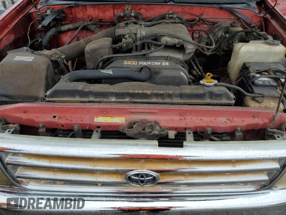 1995 Toyota T100 DX with VIN JT4VD12E2S0002571, listed as a Copart auction lot 89274925 with 257,083 mi miles and Salvage Title. Bid and sale history available at DreamBid. Image 11.