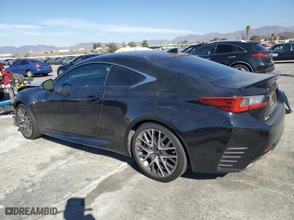 2017 Lexus RC with VIN JTHHE5BC2H5015234, listed as a Copart auction lot 81196834 with 86,213 mi miles and Salvage Title. Bid and sale history available at carsss.com. Image 2.