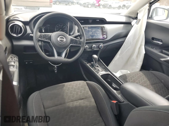 2024 Nissan Kicks SV with VIN 3N1CP5CV9RL529026, listed as a Copart auction lot 48770075 with 21,411 mi miles and Salvage Title. Bid and sale history available at carsss.com. Image 8.
