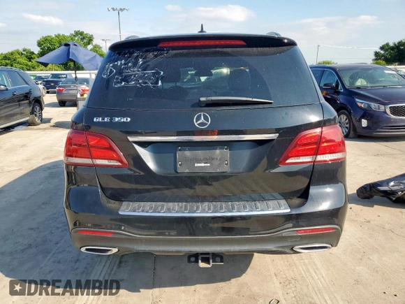 2018 Mercedes-Benz GLE 350 with VIN 4JGDA5JB5JB048395, listed as a Copart auction lot 57509215 with Not provided miles and Salvage title. Bid and sale history available at DreamBid. Image 6.