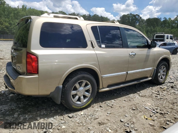 2004 Infiniti QX56 with VIN 5N3AA08C04N810028, listed as a Copart auction lot 60884264 with 172,853 mi miles and Clean Title. Bid and sale history available at carsss.com. Image 3.