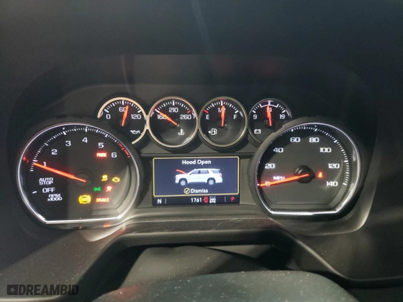 2024 Chevrolet Tahoe LS with VIN 1GNSKMKD9RR362189, listed as a Copart auction lot 87400084 with 1,761 mi miles and Salvage Title. Bid and sale history available at carsss.com. Image 9.