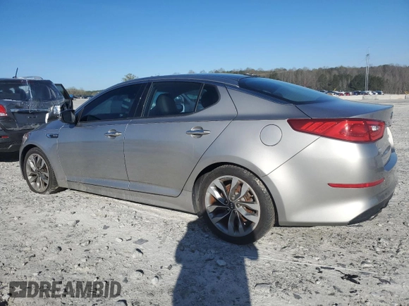 2015 Kia Optima SX Turbo with VIN 5XXGR4A66FG359679, listed as a Copart auction lot 50514525 with 108,355 mi miles and Clean Title. Bid and sale history available at carsss.com. Image 2.