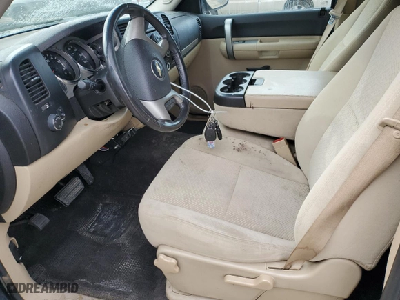 2007 Chevrolet Silverado 1500 LT w/1LT with VIN 3GCEK13387G550368, listed as a Copart auction lot 44738345 with 140,994 mi miles and Salvage Title. Bid and sale history available at carsss.com. Image 7.
