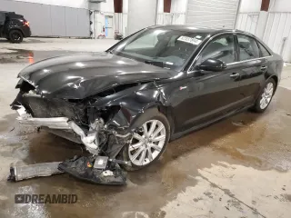 2016 Audi A6 3.0T Prestige with VIN WAUHGAFC1GN017177, listed as a Copart auction lot 82557894 with 135,722 mi miles and Salvage Title. Bid and sale history available at carsss.com. Image 1.