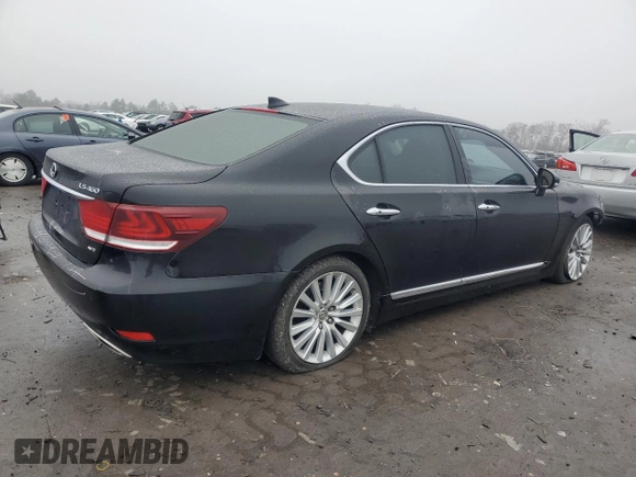 2017 Lexus LS 460 с VIN JTHCL5EF6H5028803, выставлен на аукционе Copart как лот 83865084 с пробегом 86 193 миль миль и Списание • Salvage title. История ставок и продаж доступна на DreamBid. Изображение 3.