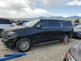 2022 Chevrolet Suburban LT with VIN 1GNSKCKD3NR189984, listed as a Copart auction lot 60506635 with 114,085 mi miles and Salvage title. Bid and sale history available at DreamBid. Image 1.