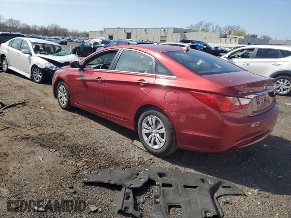 2013 Hyundai Sonata GLS z VIN 5NPEB4AC1DH535427, wystawiony jako Copart lot #54202555 z przebiegiem 125 878 mil mil oraz Szkoda całkowita • Salvage title. Historia ofert i sprzedaży dostępna na DreamBid. Obrazek 2.