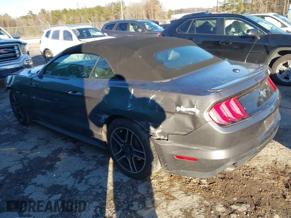 2021 Ford Mustang EcoBoost with VIN 1FATP8UHXM5109894, listed as a IAAI auction lot 41380170 with 88,983 mi miles and . Bid and sale history available at carsss.com. Image 3.
