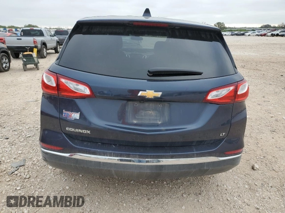 2018 Chevrolet Equinox LT with VIN 3GNAXJEV6JS528895, listed as a Copart auction lot 80143324 with 182,528 mi miles and Salvage Title. Bid and sale history available at carsss.com. Image 6.