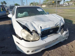 2005 Hyundai Sonata GLS with VIN KMHWF35H95A187681, listed as a IAAI auction lot 41998410 with 1 mi miles. Bid and sale history available at carsss.com. Image 1.