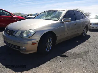 2001 Lexus GS 300 z VIN JT8BD69SX10136091, wystawiony jako Copart lot #53837785 z przebiegiem 134 101 mil mil oraz Szkody całkowita. Historia ofert i sprzedaży dostępna na DreamBid. Obrazek 1.