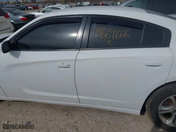 2015 Dodge Charger SE with VIN 2C3CDXBGXFH812015, listed as a IAAI auction lot 41869666 with 108,823 mi miles. Bid and sale history available at carsss.com. Image 14.
