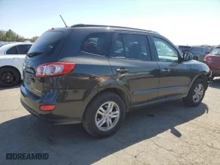 2011 Hyundai Santa Fe GLS with VIN 5XYZGDAB8BG073995, listed as a Copart auction lot 53595075 with 132,794 mi miles and Salvage Title. Bid and sale history available at carsss.com. Image 3.