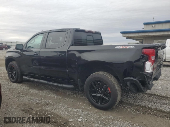 2023 Chevrolet Silverado 1500 RST with VIN 1GCUDEE80PZ192091, listed as a Copart auction lot 44343835 with 20,776 mi miles and Salvage Title. Bid and sale history available at DreamBid. Image 2.