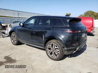 2021 Land Rover Range Rover Evoque R-Dynamic S with VIN SALZT2FX9MH127523, listed as a Copart auction lot 44812753 with 27,393 mi miles. Bid and sale history available at carsss.com. Image 2.