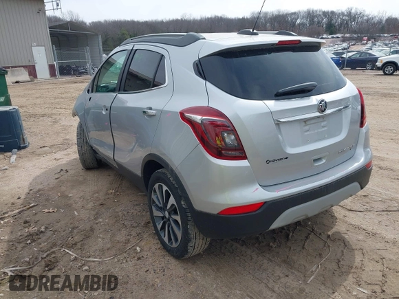 2021 Buick Encore Preferred with VIN KL4CJESM6MB372518, listed as a IAAI auction lot 41849687 with 73,509 mi miles. Bid and sale history available at carsss.com. Image 3.