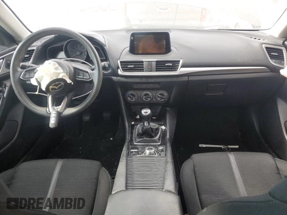 2018 Mazda 3 Sport with VIN 3MZBN1U77JM212994, listed as a Copart auction lot 47110025 with 77,518 mi miles and Salvage Title. Bid and sale history available at DreamBid. Image 8.