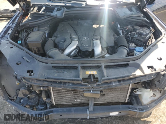 2017 Mercedes-Benz GLS 550 with VIN 4JGDF7DE4HA906037, listed as a Copart auction lot 58601465 with 72,064 mi miles and Salvage title. Bid and sale history available at DreamBid. Image 12.