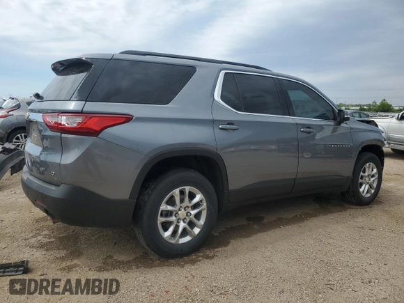 2021 Chevrolet Traverse LT Cloth с VIN 1GNERGKW6MJ134461, выставлен на аукционе Copart как лот 58438805 с пробегом 89 975 миль миль и Списание • Salvage title. История ставок и продаж доступна на DreamBid. Изображение 3.