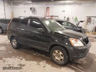 2005 Honda CR-V LX with VIN JHLRD78525C051447, listed as a IAAI auction lot 41554653 with 162,706 mi miles. Bid and sale history available at carsss.com. Image 1.