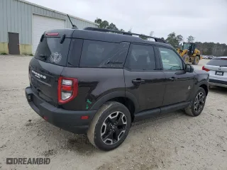 2021 Ford Bronco Sport Outer Banks with VIN 3FMCR9C66MRB08292, listed as a Copart auction lot 48526945 with 56,889 mi miles and Salvage Title. Bid and sale history available at carsss.com. Image 3.